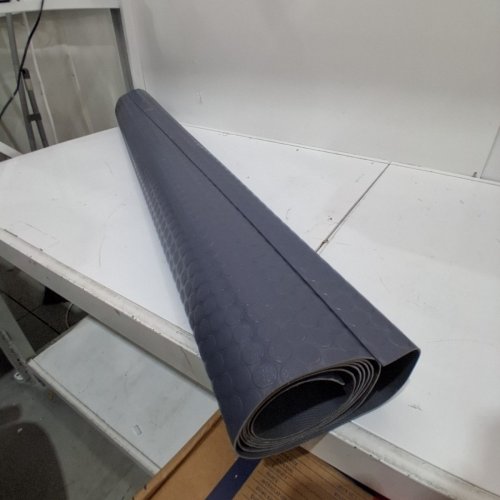 TEXTURED EXCERSIZE MAT - 8FT X 4FT - DARK GREY image 2