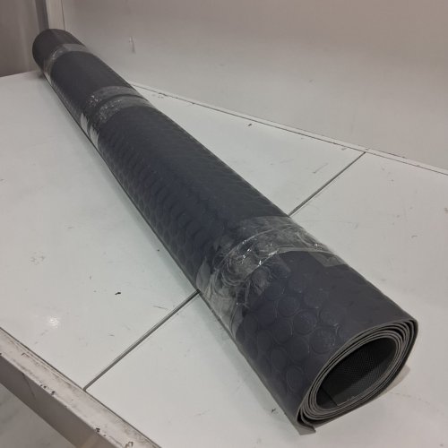 TEXTURED EXCERSIZE MAT - 8FT X 4FT - DARK GREY image 3