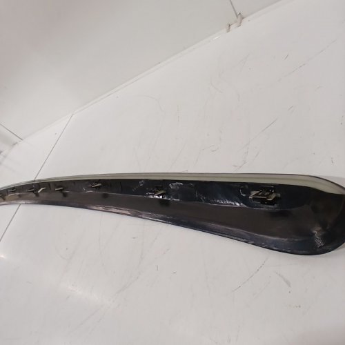 HOOD MOLDING TRIM COMPATIBLE WITH 2007-2013 GMC SIERRA - 47" - BLACK (MODEL: LYAP-376-2) image 3