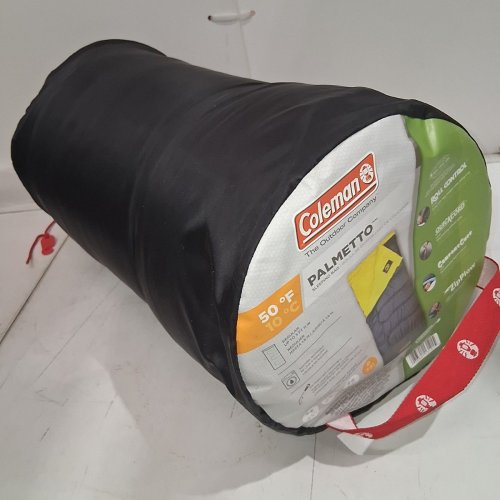 COLEMAN PALMETTO REGULAR WARM WEATHER SLEEPING BAG - 10C - 5'11" image 2