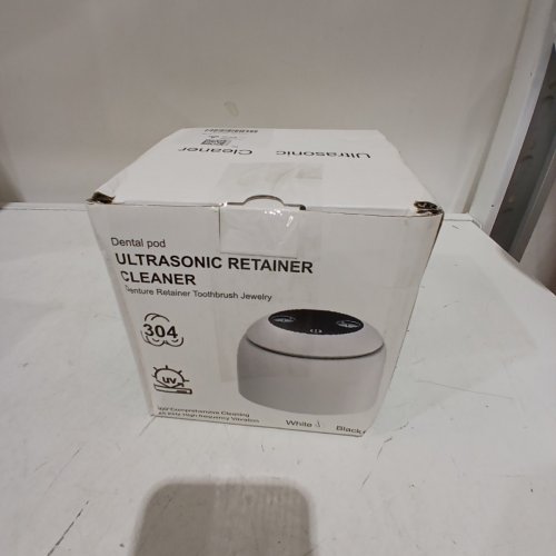 ULTRASONIC UV RETAINER CLEANER MACHINE - 25W - WHITE (MODEL: GH-UC100) image 3