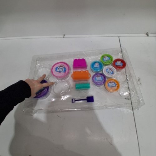 12PC VARIETY PLAY-DOH SCENTED SAND PLAY SET WITH ACCESSORIES (ITEM: 1929784) image 3