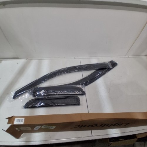 4PC LIGHTRONIC OUTSIDE-MOUNT SIDE WINDOW DEFLECTORS & VISORS RAIN GUARD - (MODEL- WV94738) image 2