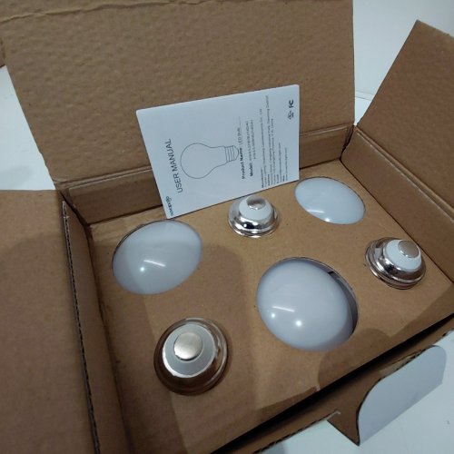 6PK NOVAPOLLO LED LIGHT BULBS - 9.5W 5000K - WHITE image 2