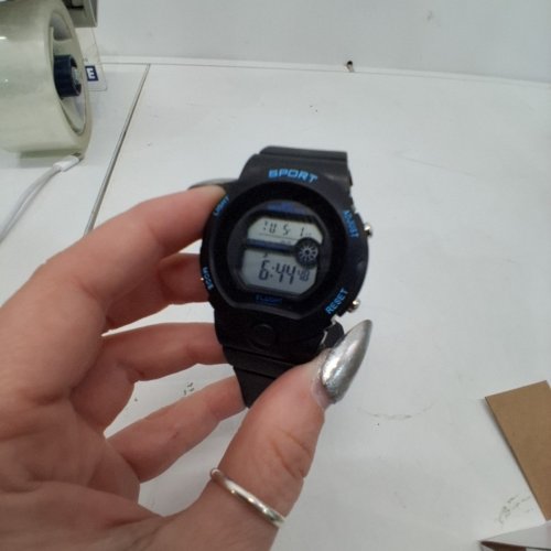 ADULTS TIME AND TRU SPORT DIGITAL WATCH - 39 MM- BLACK (MODEL: GWC1101SL) image 3