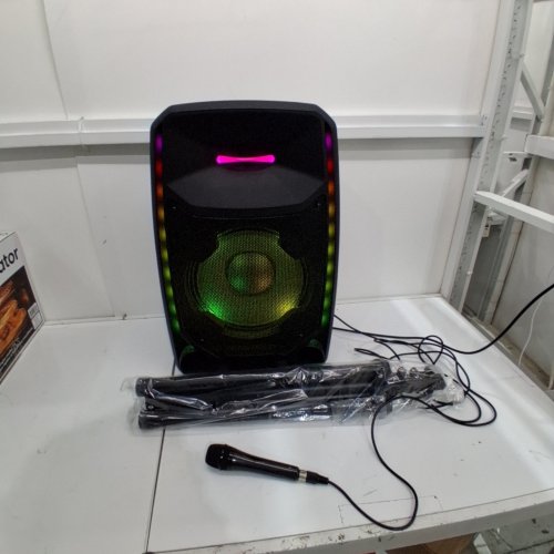 ION TOTAL PA ULTIMATE BLUETOOTH SPEAKER WITH 1 STEREO-LINK MICROPHONES AND SPEAKER STAND - BI-AMPLIFIED 650W SOUND - (MODEL: 2277500) image 2