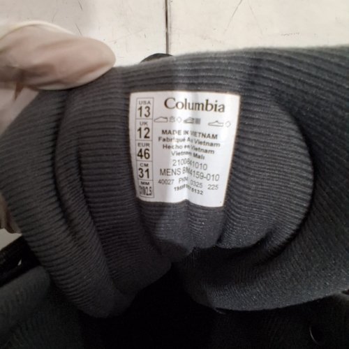 MEN'S COLUMBIA BUGABOOT III XTM SNOW BOOT - SIZE 13 - BLACK (STYLE: BM4159-010) image 4