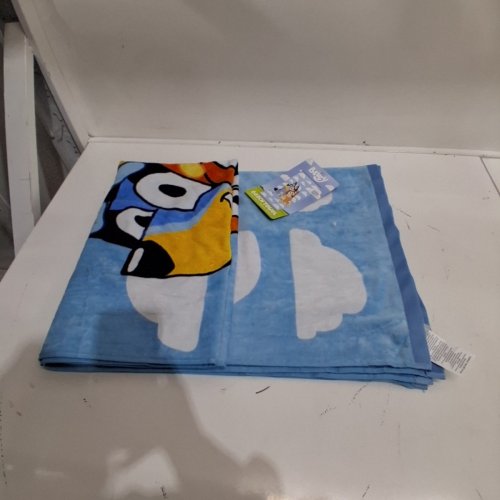 BLUEY BEACH TOWEL - 34" X 64" - BLUE (MODEL: 2063440) image 3