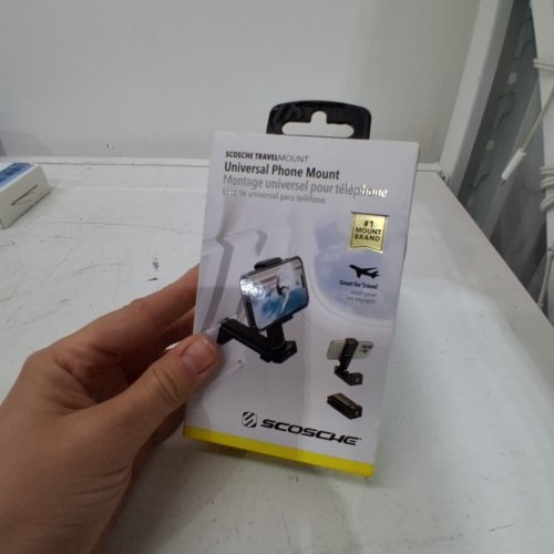 SCOSCHE TRAVEL MOUNT UNIVERSAL PHONE MOUNT - BLACK (MODEL:SUHTRVL-SP T) image 3