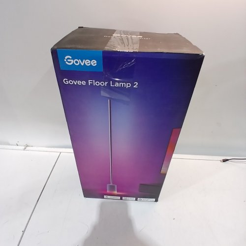 GOVEE RGB SMART FLOOR LAMP 2 WITH MUSIC SYNC, SCENE MODES - 60" - BLACK (MODEL: H607C) image 4