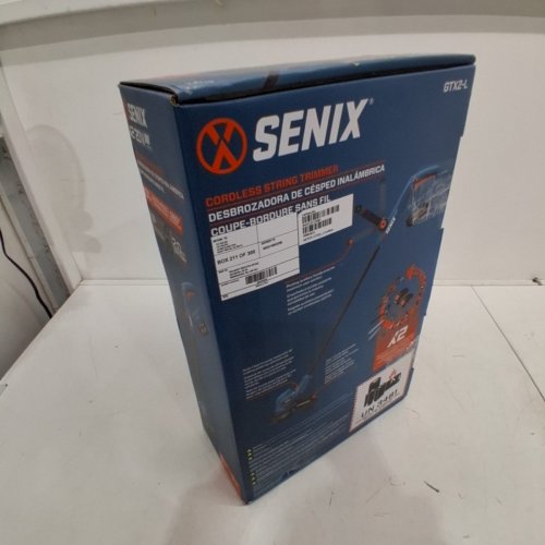 SENIX CORDLESS STRING TRIMMER / EDGER WITH BATTERY AND CHARGER- 20 V - BLUE (MODEL: GTX2-L) image 7