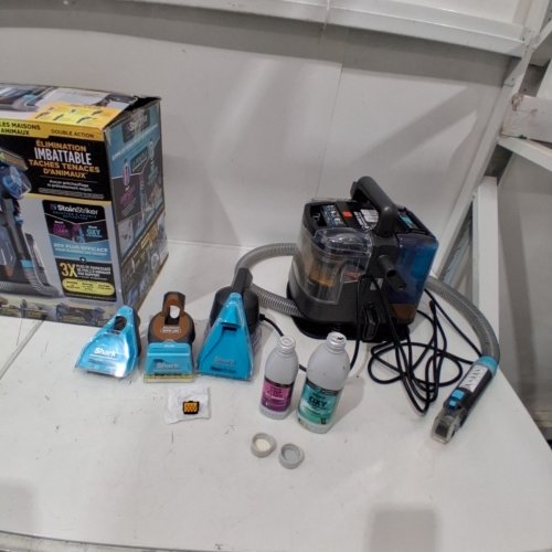 SHARK STAINSTRIKER HAIRPRO PORTABLE SPOT/STAIN/ODOUR ELIMINATOR WITH 4 ATTACHMENTS - COPPER/BLACK (MODEL: PX251C 26) image 3