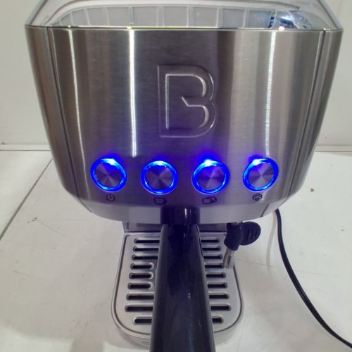 CASABREWS STAINLESS STEEL ESSENTIAL ESPRESSO MACHINE WITH STEAM FROTHER - 43.9OZ - SILVER (MODEL: 3700) image 2