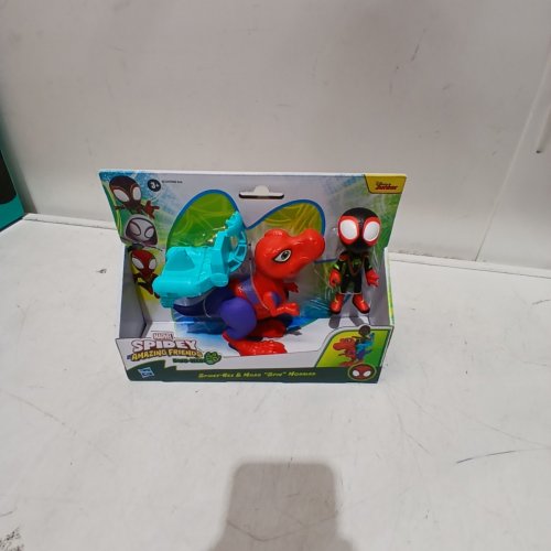 MARVEL SPIDEY AND HIS AMAZING FRIENDS DINO-WEBS ACTION FIGURE SET - 4" - MULTICOLOR image 4