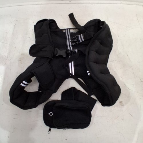 BAGAIL WEIGHTED VEST WITH PHONE HOLDER - 20LB - BLACK/GREY image 2
