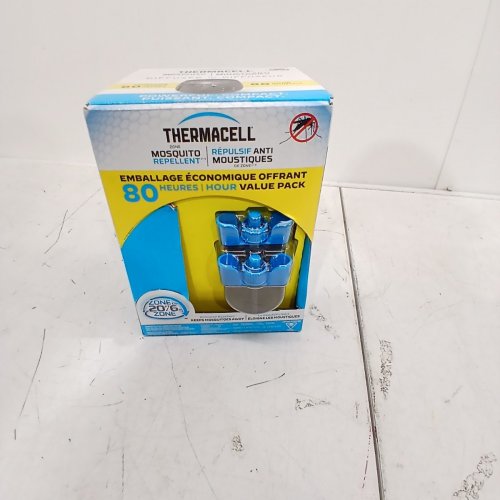 THERMACELL RECHAREGABLE REPELLER WITH REPELLENT CARTRIDGE AND 1USB CABLE UPTO 80 HOURS OF MOSQUITO PROTECTION - BLACK (MODEL: 6699556) image 2