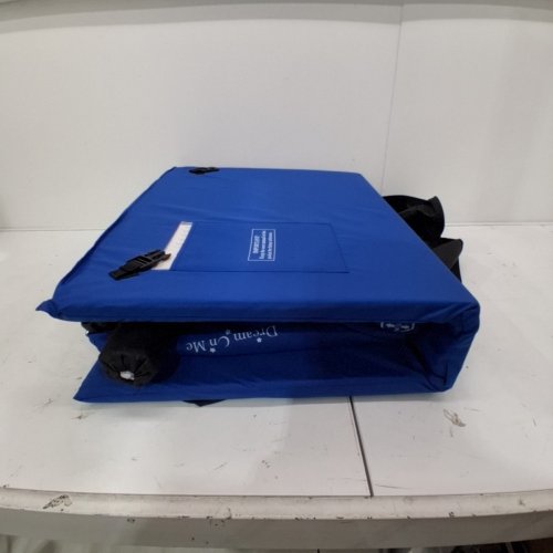 DREAM ON ME PORTABLE BABY PLAYPEN WITH TRAVEL BAG - UP TO 30 LBS CAPACITY - BLUE (MODEL: PLAYARD 437-B) image 2