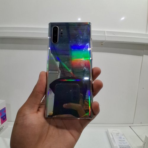 SAMSUNG GALAXY NOTE 10+ 256GB SMARTPHONE WITH STYLUS - AURA GLOW image 4