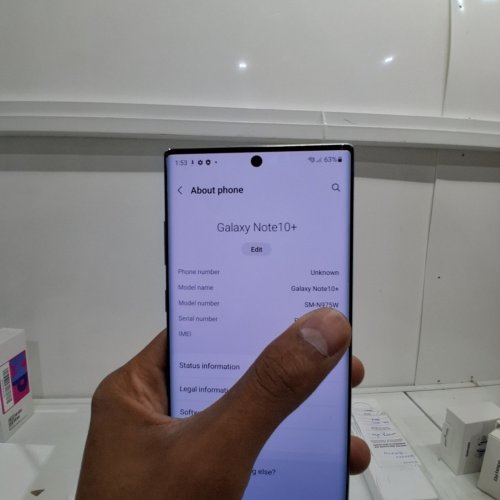 SAMSUNG GALAXY NOTE 10+ 256GB SMARTPHONE WITH STYLUS - AURA GLOW image 12