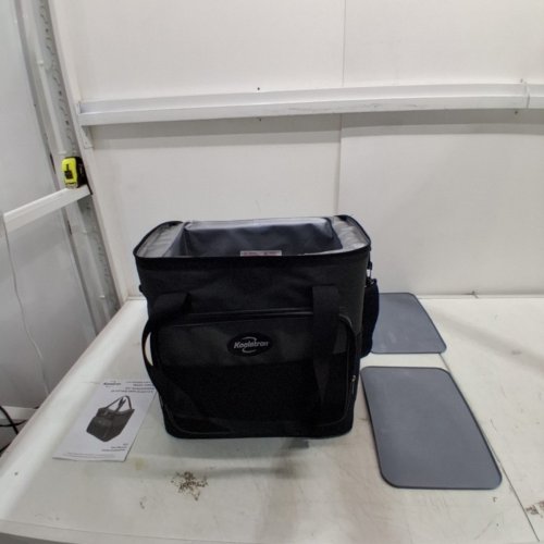 KOOLATRON SOFT SIDED ICE-FREE COLLAPSIBLE PORTABLE COOLER BAG - 12V - 24.5L - BLACK/GREY (MODEL: D25) image 2