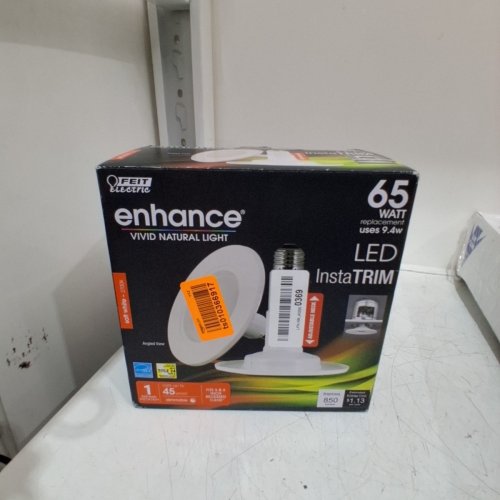FEIT ELECTRIC ENHANCE DIMMABLE & ADJUSTABLE VIVID NATURAL LIGHT, FITS 5 AND 6" HOUSINGS, 65W, 850LM, 2700K SOFT WHITE. image 5