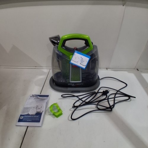 BISSELL LITTLE GREEN PORTABLE DEEP CLEANING VACUUM - 37OZ TANK MAX - GREEN/GREY (MODEL : 2513B) image 3