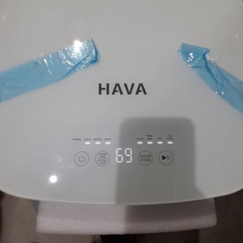 HAVA PORTABLE WASHING MACHINE 0.8 CU. FT. - WHITE (MODEL: T02) image 2