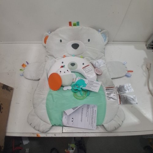 BRIGHT STARTS TUMMY TIME PROP AND PLAY MAT - BEAR image 2