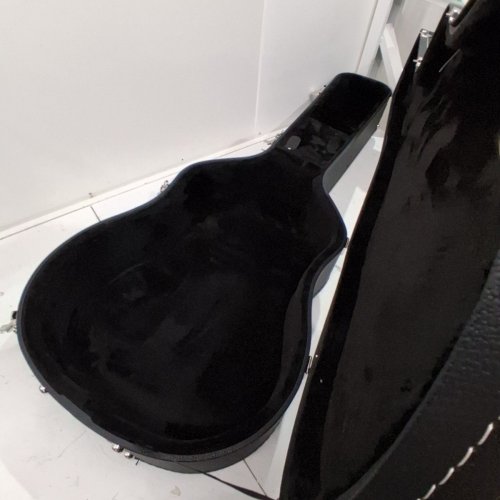 FENDER FLAT-TOP DREADNOUGHT ACOUSTIC GUITAR CASE WITH 1-INCH FOAM PADDING - 45" - BLACK image 3