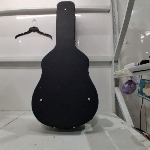 FENDER FLAT-TOP DREADNOUGHT ACOUSTIC GUITAR CASE WITH 1-INCH FOAM PADDING - 45" - BLACK image 7