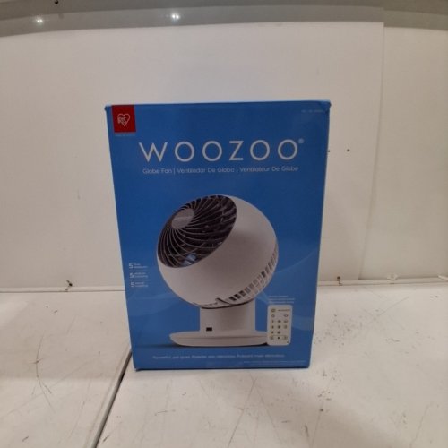 IRIS WOOZOO 5-SPEED OSCILLATING GLOBE FAN - 82FT RANGE - WHITE (MODEL: PCF-SC15T-CT/2354207) image 5
