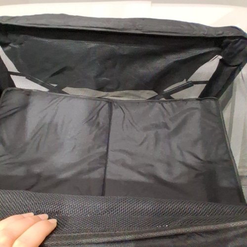 LIBBIPAW ALL TERRAIN DOG WAGON FOR LARGE DOGS WITH ANTI SLIP RAMP - BLACK BROWN image 5