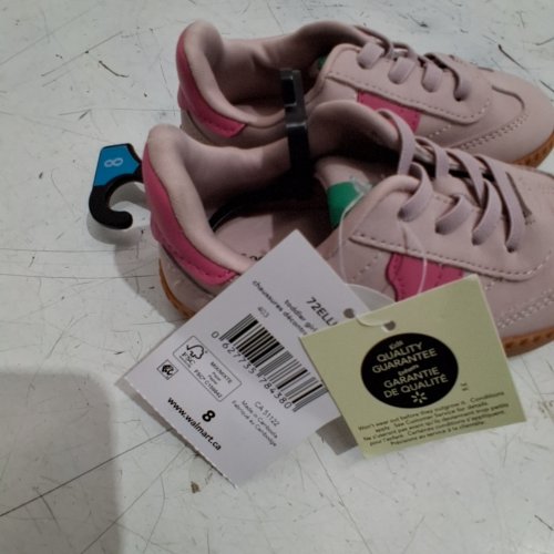 TODDLER'S GEORGE CASUAL SHOES - SIZE 8 - PINK / BROWN (STYLE : 51033611) image 4