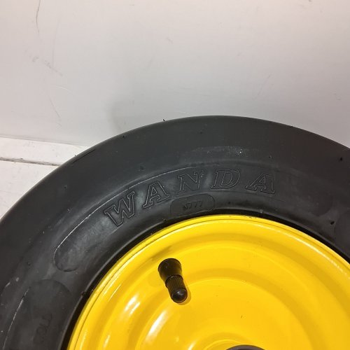 2PK WANDA WHEELS FOR JOHN DEER LAWN MOWER - 13" X 5" X 6" / 4 PLY- YELLOW AND BLACK (MODEL: 13 X 5.00-6 RIB) image 2