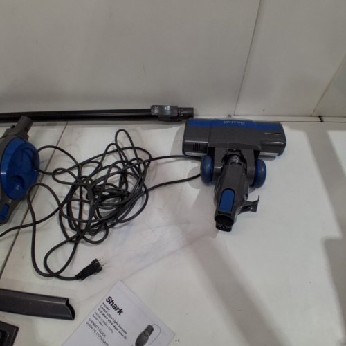 SHARK ROCKET PET ULTRA-LIGHT CORDED STICK & HANDHELD VACUUM CLEANER - BLUE & GREY - (MODEL: HV300C-U4) image 7