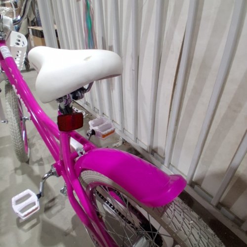 OLAKIDS TODDLERS BIKE FOR GIRLS AGE 3-8 YEARS WITH TRAINING WHEELS - 18" - PINK (MODEL: TS10240RO-14) image 4
