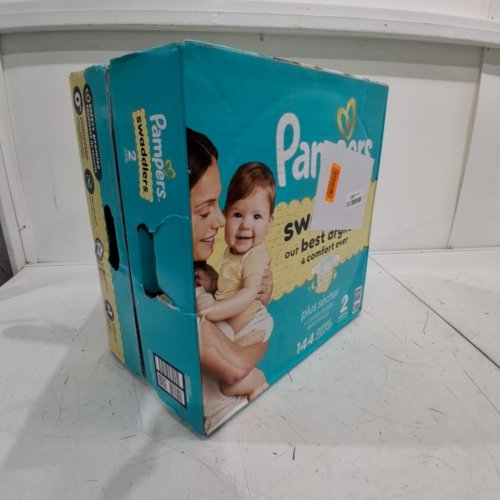 144PK PAMPERS SWADDLERS - SIZE 2 - MULTICOLOR image 2