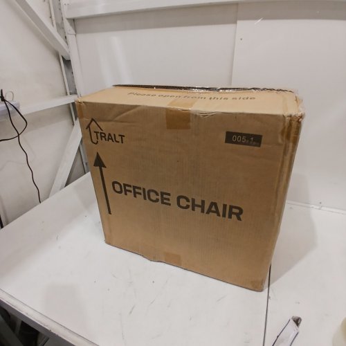 TRALT ERGONOMIC OFFICE CHAIR WITH LUMBAR & HEADREST SUPPORT - 330LB CAPACITY - BLACK (MODEL: TRALT+ERG+YQ005-1-BLK) image 3