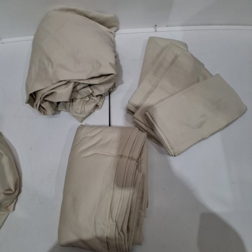 6PC HOTEL SIGNATURE COTTON SATEEN SHEET SET - KING - BEIGE (MODEL: 1992021) image 2