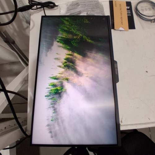 MSI RAPID IPS GAMING MONITOR - 3840 X 2160 (4 K UHD) - 1 MS, 160HZ, FREESYNC PREMIUM, HDR400 - (MODEL: MAG 274UPDF E16M) image 2