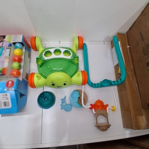 FISHER-PRICE MOVES WITH YOU TURTLE WALKER (MODEL: JKD63) image 3