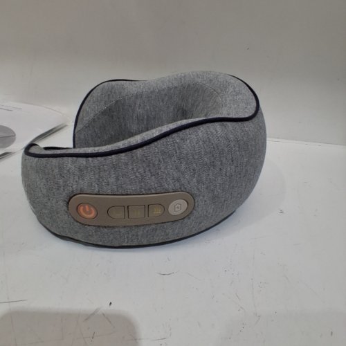 CILI CORDLESS NECK MASSAGER PILLOW WITH HEAT SETTINGS - 3 INTENSITY LEVELS - GREY (MODEL: CL-6476) image 2