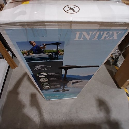 INTEX TROLLING MOTOR - 36" SHAFT - 12V - 420W - 2000LBS CAPACITY - 8 SPEEDS - BLACK (MODEL: 68631E/BM4212) image 4