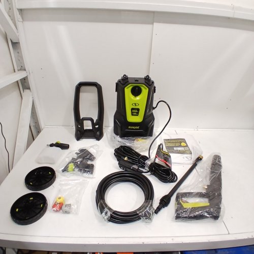 SUNJOE ELECTRIC PRESSURE WASHER AND ACCESSORIES - 13AMP / 2050PSI / 1.2GPM - GREEN/BLACK (MODEL: SPX2680-MAX) image 2