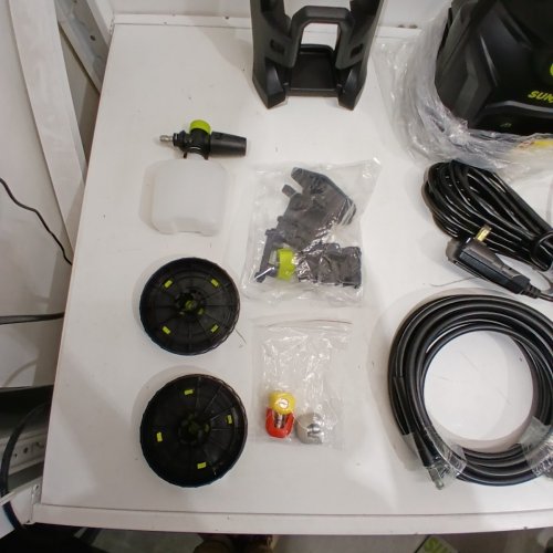 SUNJOE ELECTRIC PRESSURE WASHER AND ACCESSORIES - 13AMP / 2050PSI / 1.2GPM - GREEN/BLACK (MODEL: SPX2680-MAX) image 3
