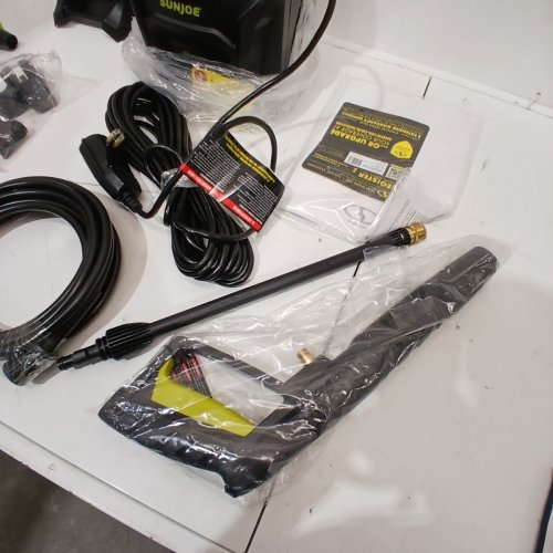 SUNJOE ELECTRIC PRESSURE WASHER AND ACCESSORIES - 13AMP / 2050PSI / 1.2GPM - GREEN/BLACK (MODEL: SPX2680-MAX) image 4
