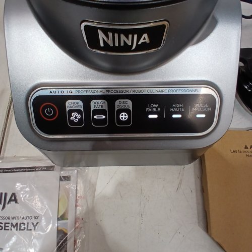NINJA PROFESSIONAL AUTO-IQ ELECTRIC FOOD PROCESSOR - 2.1L CAPACITY - SILVER (MODEL: BN600C) image 2