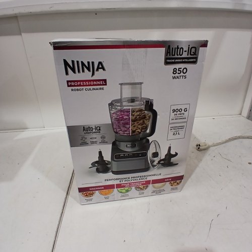 NINJA PROFESSIONAL AUTO-IQ ELECTRIC FOOD PROCESSOR - 2.1L CAPACITY - SILVER (MODEL: BN600C) image 7