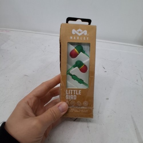 MARLEY LITTLE BIRD NOISE ISOLATING EARBUDS - RASTA (MODELEM-JE061-RA) image 3