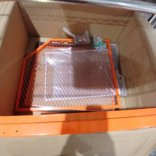 VEVOR SANDBLASTING CABINET PORTABLE BENCHTOP SAND BLASTING CABINET - 25GAL - ORANGE (MODEL:SBC90) image 4